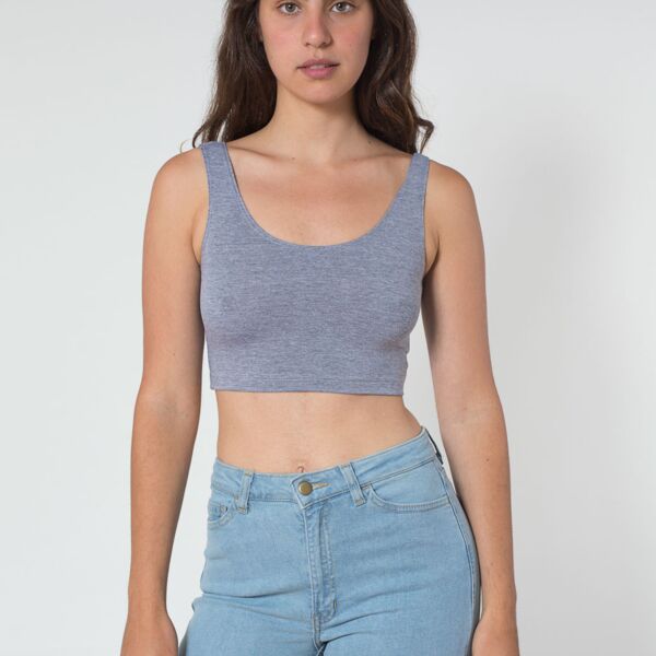 8384 Cotton Spandex Crop Tank Thumbnail