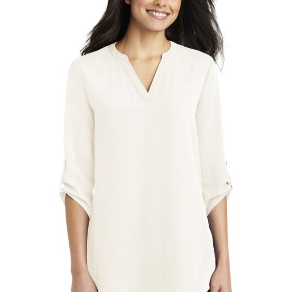 Ladies 3/4 Sleeve Tunic Blouse Thumbnail