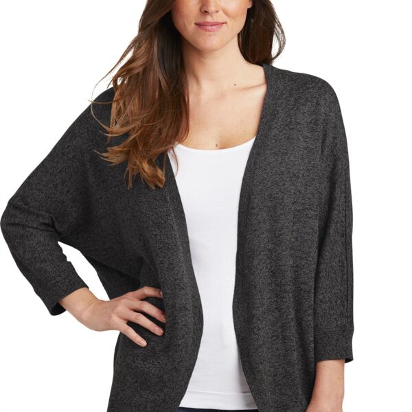 Ladies Marled Cocoon Sweater Thumbnail