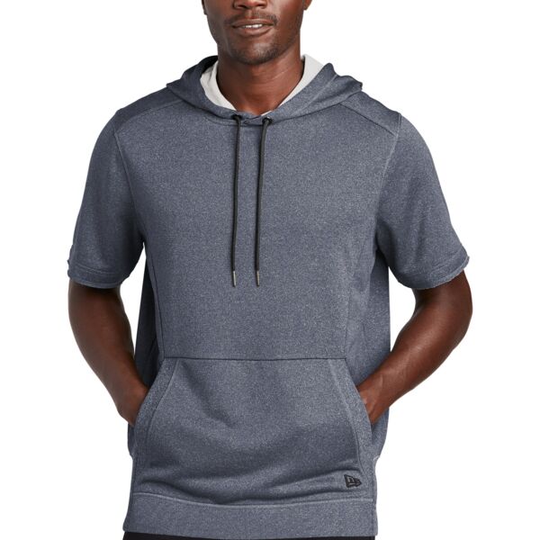 Performance Terry Short Sleeve Hoodie Thumbnail