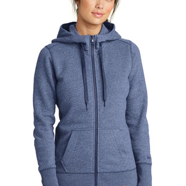 Ladies French Terry Full Zip Hoodie Thumbnail