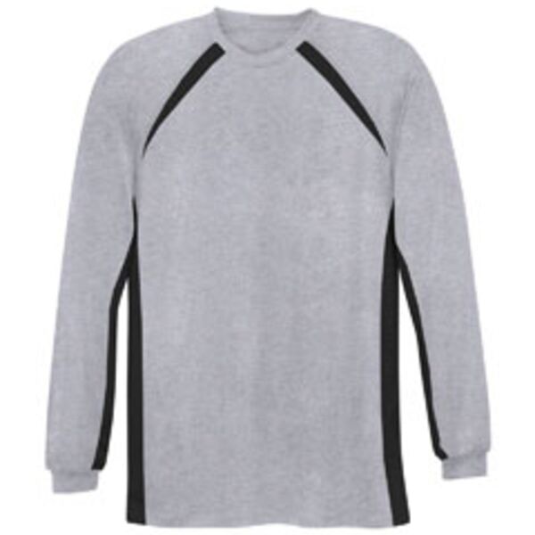Adult Long Sleeve Colorblock Performance Tee Thumbnail