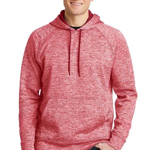 ST225SVJH PosiCharge ® Electric Heather Fleece Hooded Pullover Thumbnail