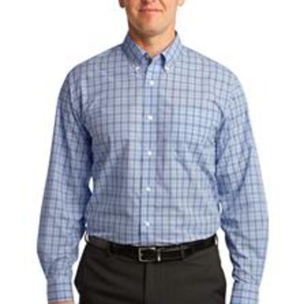 Port Authority®Crosshatch Plaid Easy Care Shirt. S641 Thumbnail