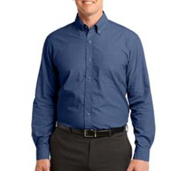 Port Authority® - Crosshatch Easy Care Shirt. S640  Thumbnail