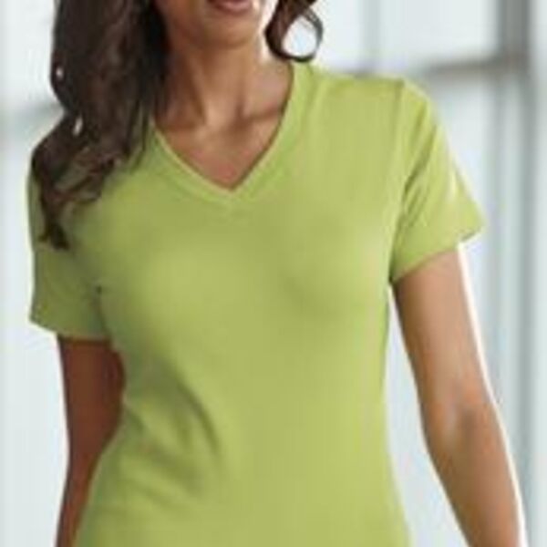 Port Authority® - Ladies Modern Stretch Cotton V-Neck Shirt. L516V  Thumbnail
