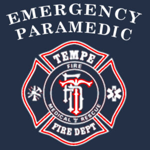 Emergency Paramedic Cotton Pocket Shirt Design