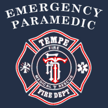 Emergency Paramedic Cotton Pocket Shirt Design