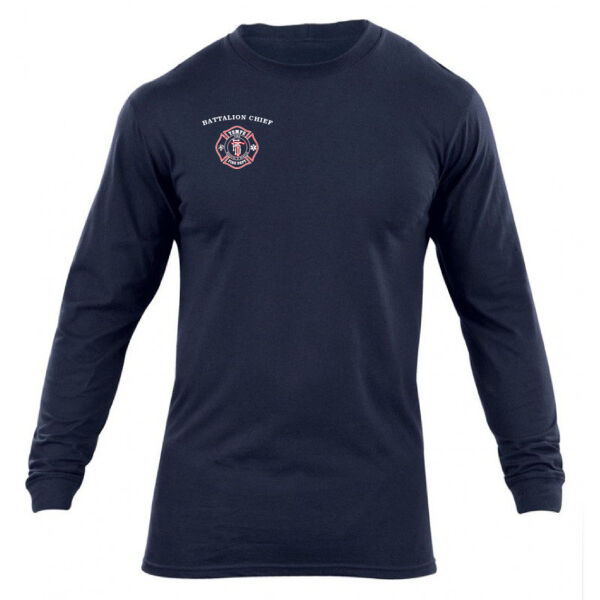 Long Sleeve Station Tee Battalion Chief Thumbnail